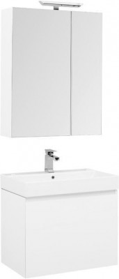 Мебель для ванной Aquanet Йорк 70 белый подвесная (00203643)