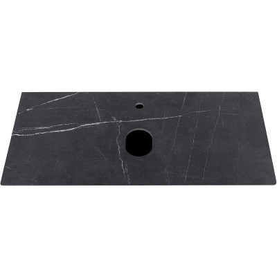 Столешница под раковину La Fenice Granite 90 FNC-03-VS03-90 черный мрамор