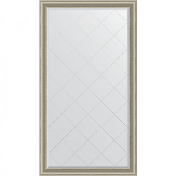 Зеркало напольное Evoform ExclusiveG Floor 201х111 BY 6360 с гравировкой в багетной раме Хамелеон 88 мм