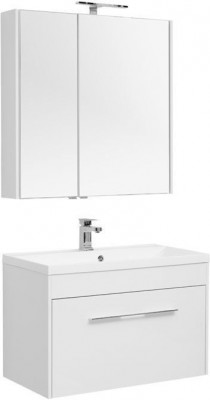 Мебель для ванной Aquanet Августа 90 белый подвесная (00225243)