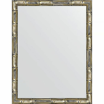 Зеркало настенное Evoform Definite 44х34 BY 1329 в багетной раме Серебряный бамбук 24 мм