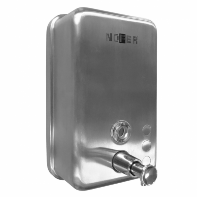 Диспенсер для мыла NOFER INOX 03041.S 1200 мл, сталь/матовый