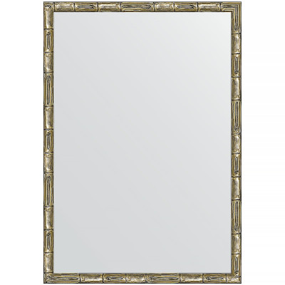 Зеркало настенное Evoform Definite 67х47 BY 0625 в багетной раме Серебряный бамбук 24 мм
