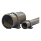 Труба для внут. канализации из ПП 40х1,8х1000 мм, Политэк (10) (114100)  (114100)