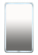 Зеркало Misty 3 Неон - Зеркало LED 500х800 сенсор на корпусе (с круглыми углами) П-Нео050080-3ПРСНККУ  (П-Нео050080-3ПРСНККУ)