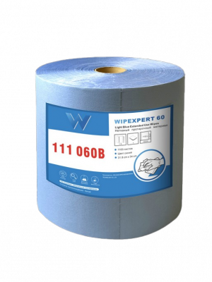 Протирочный материал Wipexpert X 60 в рулоне, голубой, 1100 листов