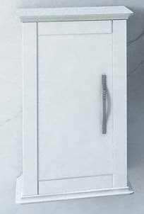Шкафчик подвесной с одной распашной дверцей, реверсивный CEZARES 54960 Bianco opaco