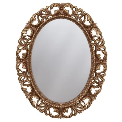 Зеркало для ванной 74,7х94,8 см бронза Caprigo PL040-VOT овальное