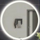 Зеркало в ванную SanVit Арт 100 zart100 с подсветкой с инфракрасным выкл округлое  (zart100)