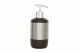 Дозатор для жидкого мыла Primanova 0,45л. пластик, нержавейка коричневый M-E17-10  (M-E17-10)