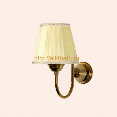 Tiffany World Harmony TWHA029 oro + TWHA14-12.56 van светильник настенный, основание: золото, абажур: ваниль с кантом