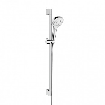 Душевой гарнитур Hansgrohe Croma Select E 26593400 Vario EcoSmart (хром белый)