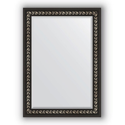 Зеркало настенное Evoform Exclusive 105х75 Черный ардеко BY 1195