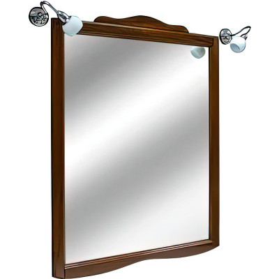 Зеркало в ванную Kerasan Retro 90 734540 орех прямоугольное