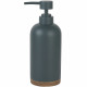 Дозатор жидкого мыла WasserKRAFT Lopau K-3399 серый  (K-3399)