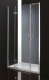 Душевая дверь Cezares Bergamo 120х195 хром стекло прозрачное (BERGAMO-60/60-C-Cr-L-IV)  (BERGAMO-60/60-C-Cr-L-IV)