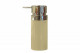 Дозатор для жидкого мыла Primanova бежевый (0, 3 л) LENOX, 6.5х6.5х18.5 см пластик M-E31-09  (M-E31-09)