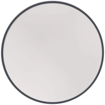 Зеркало для ванной 80х80 см графит матовый Caprigo Контур М-188-L810 круглое