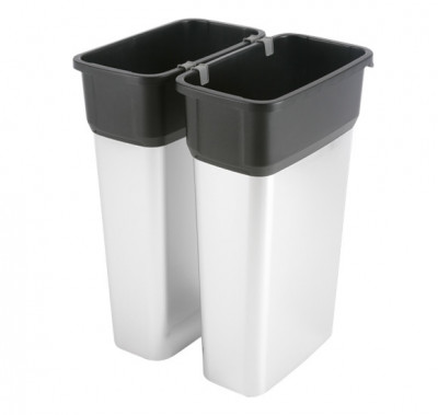 Vileda ГЕО контейнер пластиковый с металлизированным покрытием, 70 л