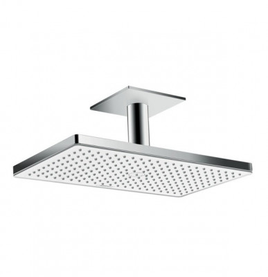 Верхний душ 24002400 Hansgrohe Rainmaker Select 460 потолочный (белый хром)