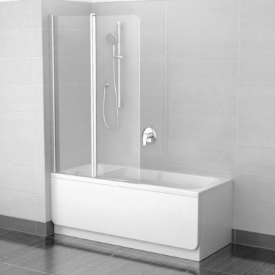 RAVAK 7QLA0100Z1 шторка для ванны CVS2-100 L, блестящий/стекло