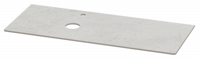 Столешница под раковину Misty Роял 1200x496x10 серый (MA01-120)