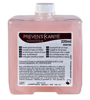 Ecolab Preven's Paris Karite жидкий гель-шампунь для тела и волос с карите