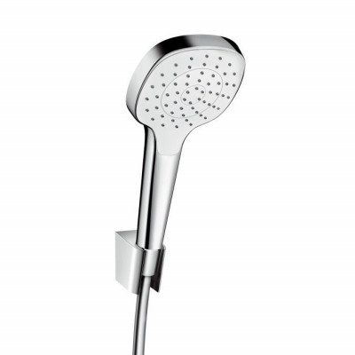 Душевой гарнитур Hansgrohe Croma Select E 1jet 26412400 (белый хром)