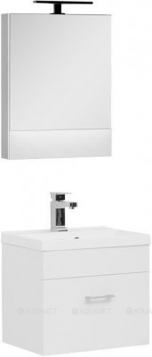 Комплект мебели для ванной Aquanet Нота NEW 50 белый (00231069)