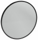 Зеркало подвесное в ванную 50 см Jacob Delafon Odeon Rive Gauche EB1176-BLV, черный круглое  (EB1176-BLV)