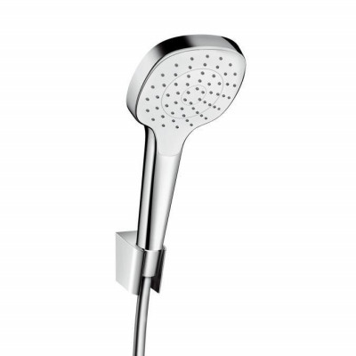 Душевой гарнитур Hansgrohe Croma Select E 1jet 26424400 (белый хром)