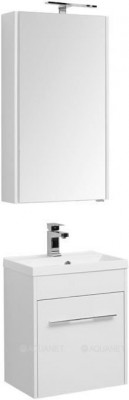 Комплект мебели для ванной Aquanet Августа 50 белый (00225266)