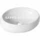 Раковина керамическая Gappo накладная овальная белая (GT305) 48,5x34x14,5 см  (GT305)