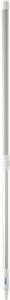 Телескопическая алюминиевая ручка, 1305 - 1810 мм, O32 мм, белый цвет