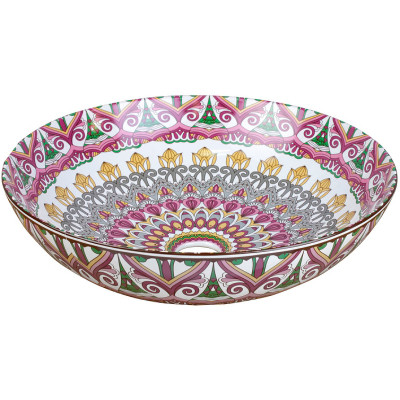 Раковина-чаша Bronze de Luxe Nafisa 40 6008 Разноцветная круглая