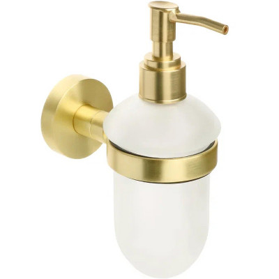 Дозатор жидкого мыла Fixsen Comfort Gold FX-87012 золото матовое настенный