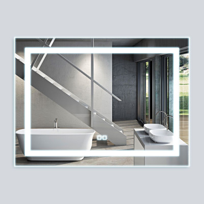 Зеркало в ванную Vincea LED VLM-2C120 1200x800 сенсорный выкл диммер прямоугольное