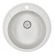 Кухонная мойка GRANULA standart (4802, белый) кварц круглая d 48 см  (4802, БЕЛЫЙ)