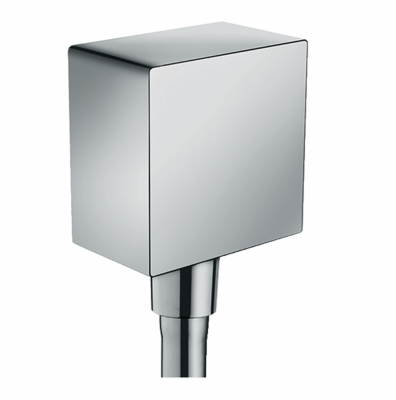 Подключение для душевого шланга Hansgrohe Fixfit Square 26455000 (хром)