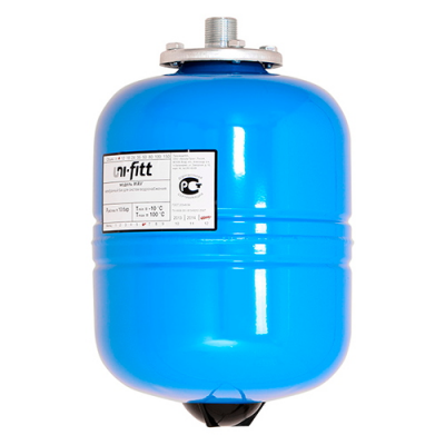 Гидроаккумулятор WAV для водоснабжения вертикальный UNI-FITT присоединение 3/4" 35л (WAV35-U)