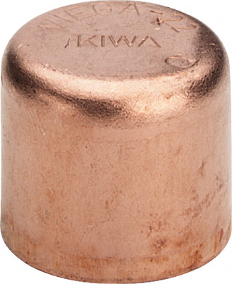 Заглушка Viega под пайку 35 мм, из меди (109134)