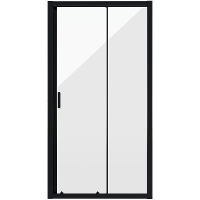 Душевая дверь Niagara Nova 80 NG-82-8AB пр-ль черный стекло прозрачное