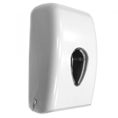 Диспенсер листовой туалетной бумаги NOFER Bulkpack 05118.W, пластик/белый