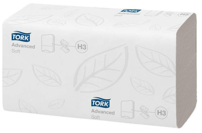 Tork листовые полотенца Singlefold сложения ZZ, категория качества Advanced