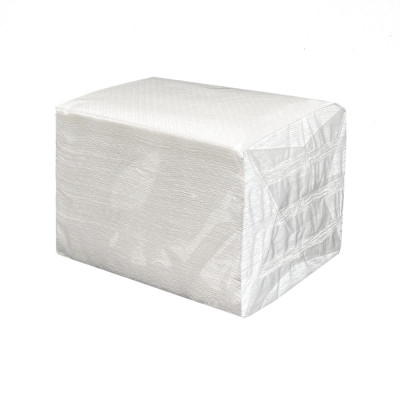 Салфетки бумажные Merida 1-слойные, белые, 24х24 см (48 пачек х 100 листов) СБК24-4800