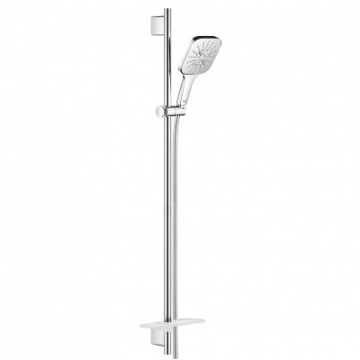 Душевой гарнитур GROHE Rainshower SmartActive 130 Cube, 3 вида струй, хром (26587000)