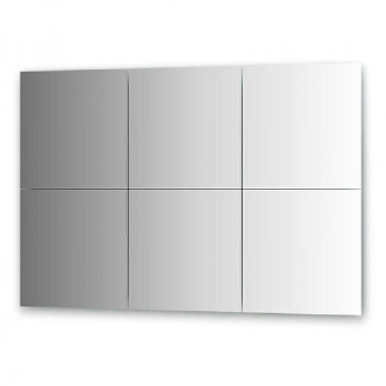 Зеркальная плитка Evoform Refractive 40х40 с фацетом 10 мм BY 1509