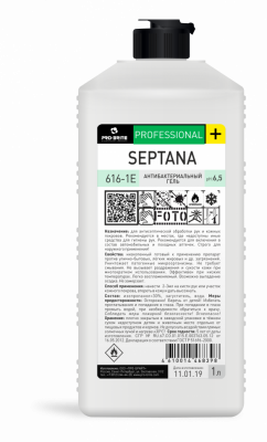 Pro-brite 616-1Е Septana антибактериальный гель (санитайзер) 1л