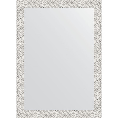 Зеркало настенное Evoform Definite 71х51 BY 3034 в багетной раме Чеканка белая 46 мм