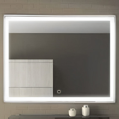 Зеркало в ванную с LED подсветкой Relisan REBECCA Гл000024372, 100x70 прямоугольное
